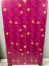 2578 - Purple Honeycomb with Gold Bees